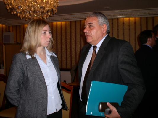 Dva vedoucí projektu: Vladimiros Christodoulou a Ivana Kotásková