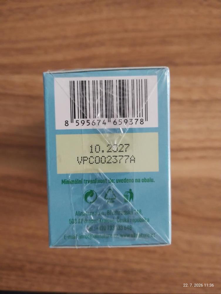 Vzorek A01 - DMT a šarže