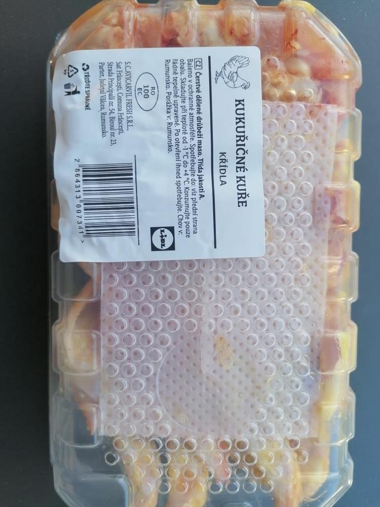 Kukuřičné kuře křídla II